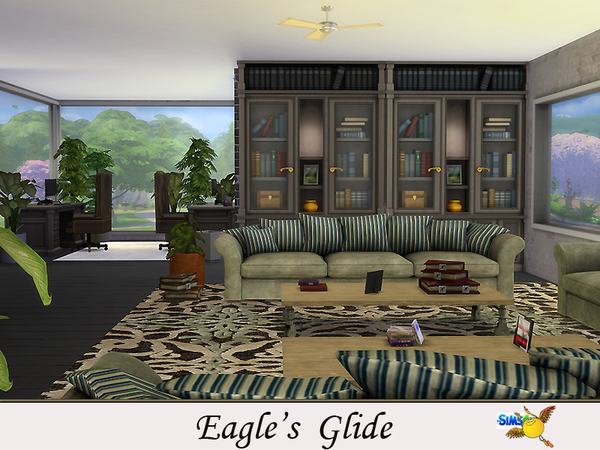 Sims 4 Eagles Glide house by evi at TSR