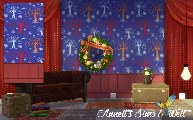 Sims 4 Christmas Wallpapers at Annett’s Sims 4 Welt