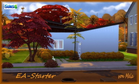EA-Starter house by Mela at All 4 Sims