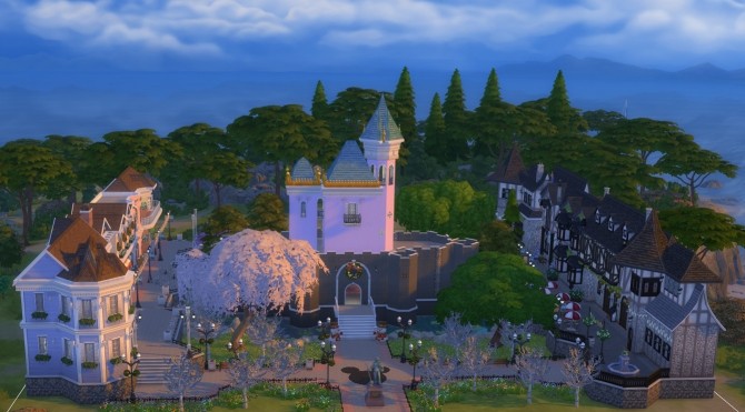 Sims 4 Disneyland Sim Park by pestanajr at Mod The Sims