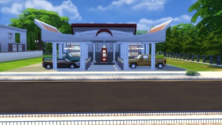 50s Themed Diner by clw8 at Mod The Sims