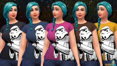 Star Wars Stormtrooper Shirts for women at Sims Network – SNW