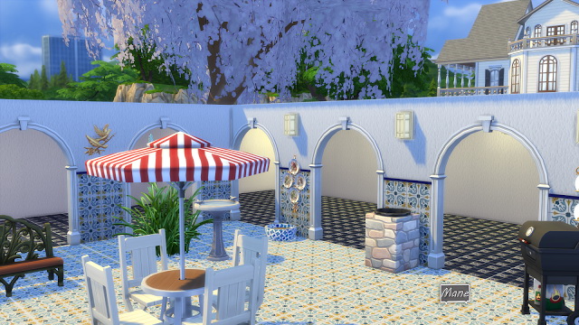 Sims 4 Walls and floors for yards at El Taller de Mane