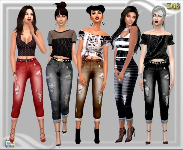 ThreeFour jeans at Dreaming 4 Sims » Sims 4 Updates