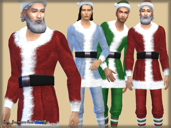 Sims 4 Set Santa Claus by bukovka at TSR