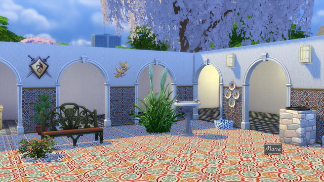 Sims 4 Walls and floors for yards at El Taller de Mane