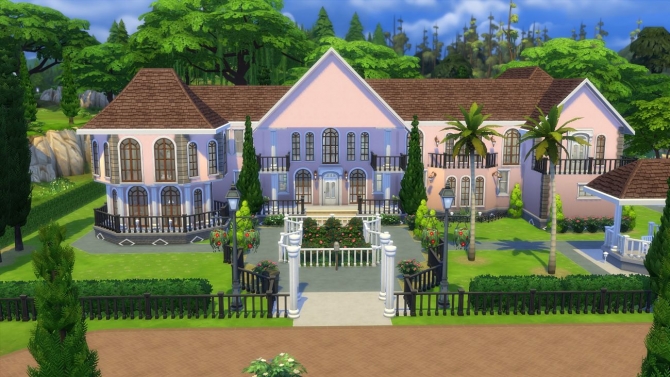 Villa Alto by CarlDillynson at Mod The Sims » Sims 4 Updates