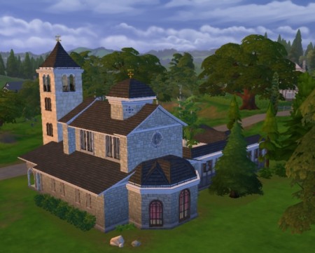 Windenburg Monastery by acrylicpainting at Mod The Sims