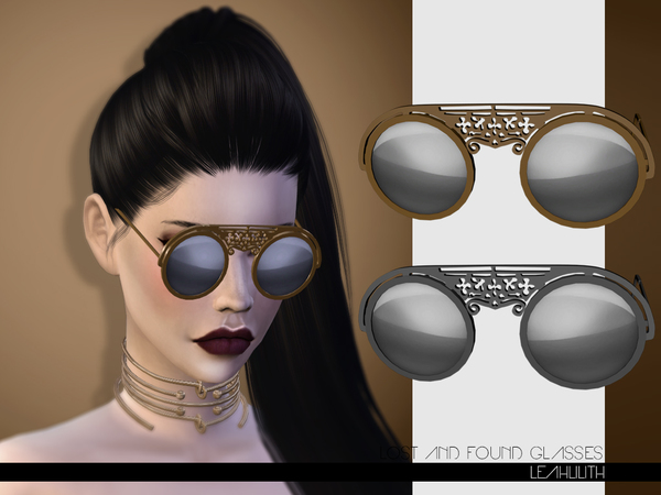 Sims 4 Lost And Found Glasses by LeahLilith at TSR