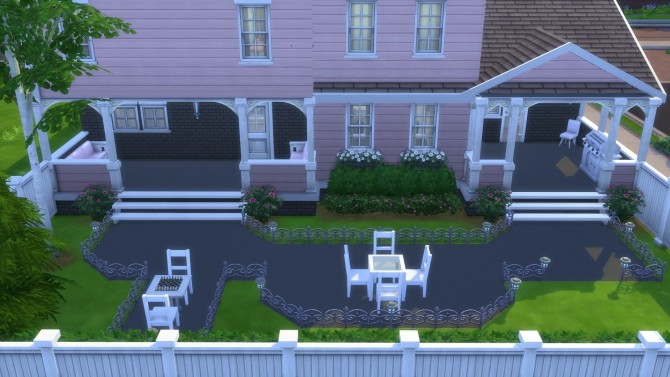 Sims 4 4362 Wisteria Lane house by CarlDillynson at Mod The Sims