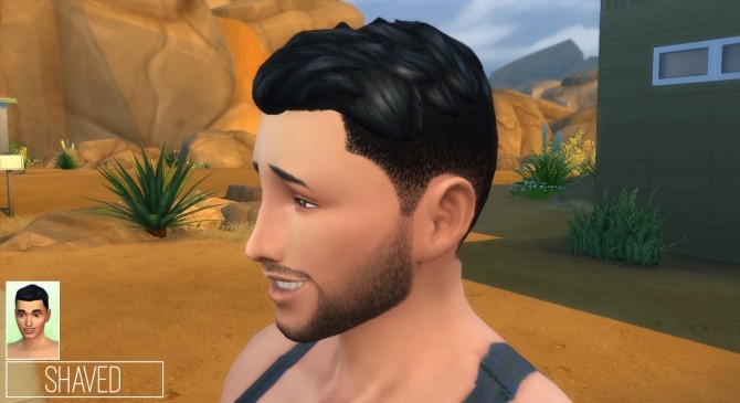 Sims 4 Smooth AsF Hair by Xalder at Mod The Sims