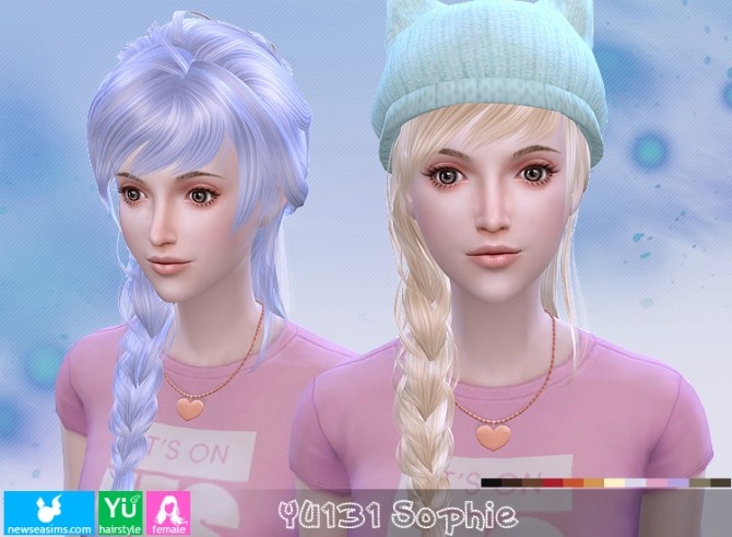 Sims 4 YU131 Sophie hair (PAY) at Newsea Sims 4