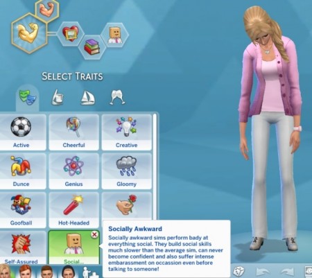 The Socially Awkward Trait by conka2000 at Mod The Sims