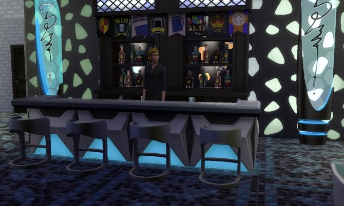 Sims 4 Future Night Club at Tatyana Name