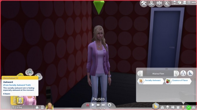Sims 4 The Socially Awkward Trait by conka2000 at Mod The Sims