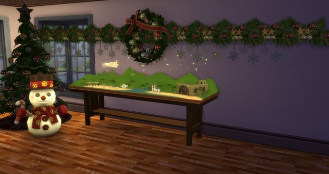Sims 4 Bethlehem Christmas nativity by eve28 at Mod The Sims