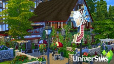 Coffeehouse for travelers by chipie-cyrano at L’UniverSims