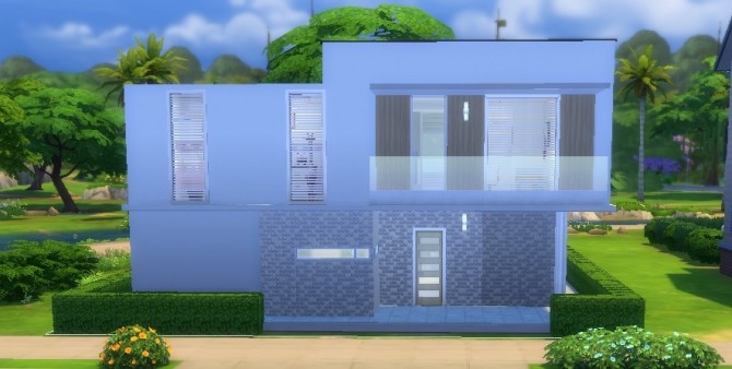 Sims 4 Casa Cristal Modern by egael at Mod The Sims