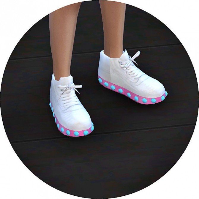 Sims 4 V1 light emission sneakers at Marigold