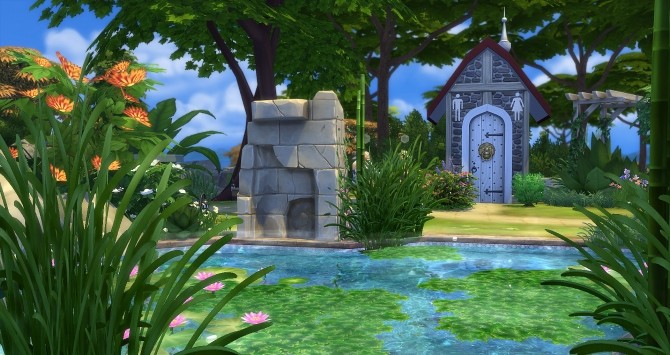 Sims 4 Small park des Falaises at Studio Sims Creation