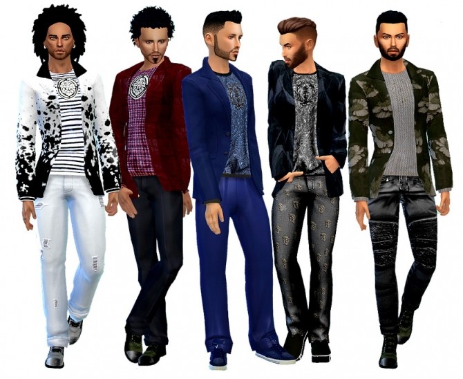 Sims 4 NYWeekend Jacket Skirt at Dreaming 4 Sims