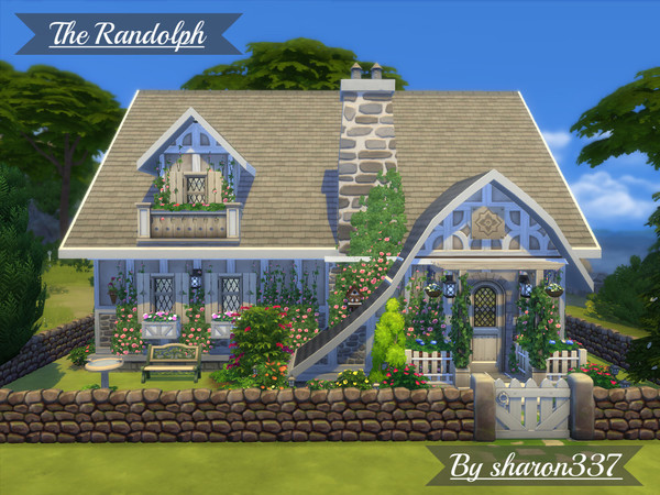Sims 4 The Randolph house by sharon337 at TSR