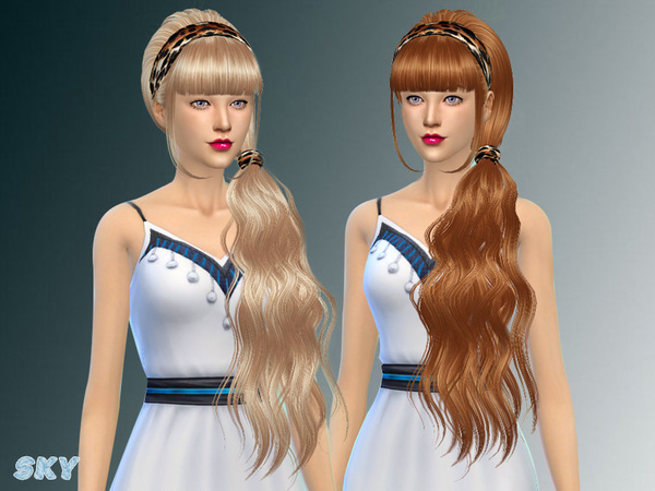 Sims 4 Hair 063 by Skysims at TSR