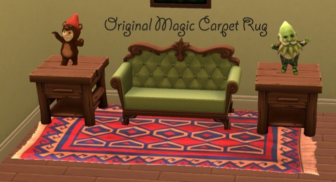 Sims 4 Magically Coloured Carpet (Rug) by Simmiller at Mod The Sims