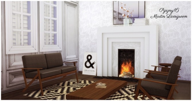 Sims 4 Pyszny16 Martin livingroom conversion at MIO