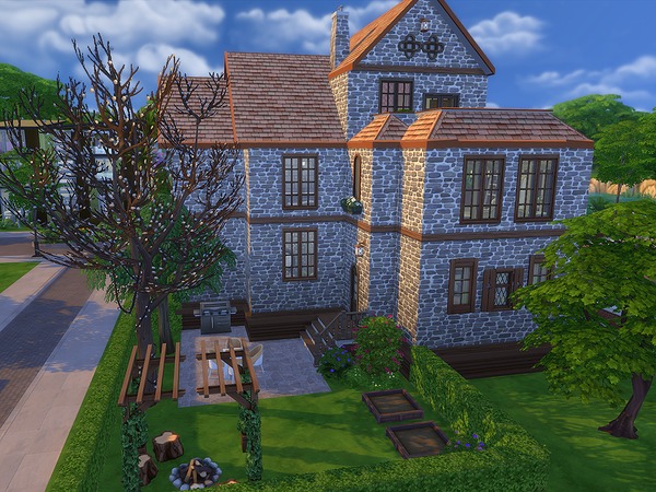 Sims 4 Derrell Estate by Ineliz at TSR