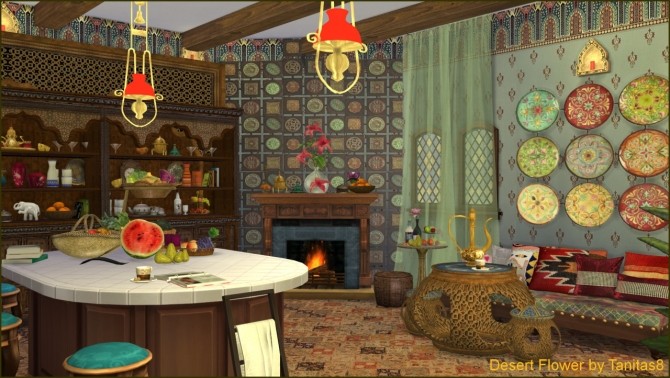 Sims 4 Desert Flower palace at Tanitas8 Sims