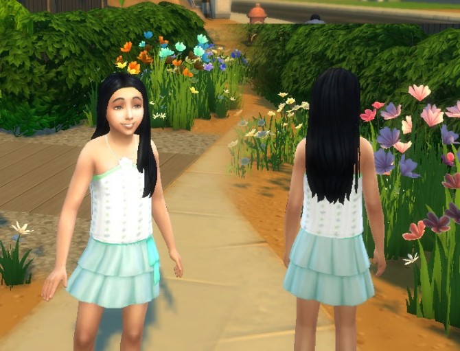 Sims 4 Gentle Skirt at My Stuff