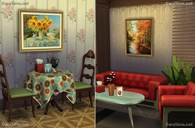 Sims 4 Paintings Set at Dara Sims