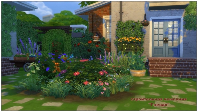 Flower Girl house at Sims by Mulena » Sims 4 Updates