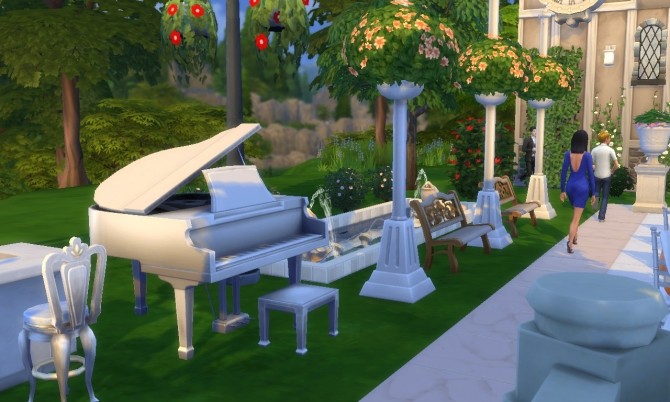 Sims 4 Wedding place (No CC) at Tatyana Name