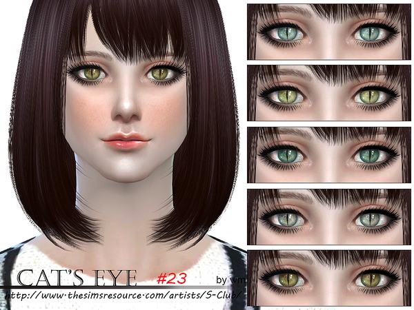 Sims 4 Eyecolor 23 by S Club WM at TSR