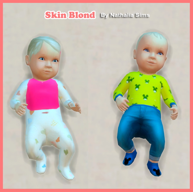 Sims 4 Baby Skins Set 1 at Nathalia Sims