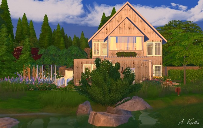 Sims 4 Shabby house at Angelina Koritsa