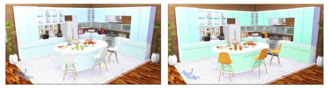 Sims 4 Collection of Kitchen Cabinets at Victor Miguel