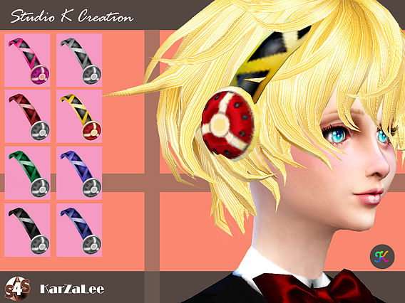 Sims 4 Persona 3 Aigis outfit at Studio K Creation