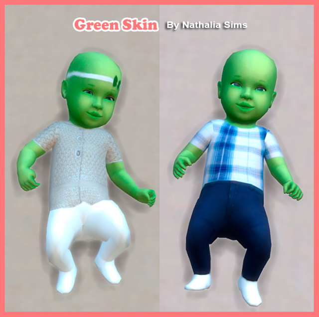 sims 4 baby cc skin