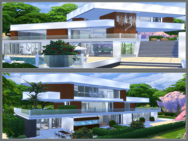Sims 4 Florida Platinum house by Danuta720 at TSR