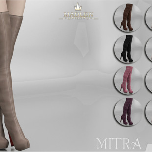 Overknee Boots at Amberlyn Designs » Sims 4 Updates