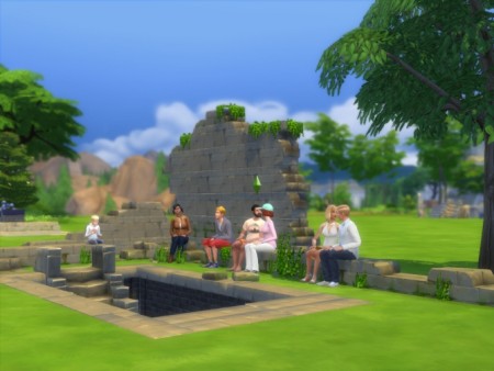 Useful Ruin Building Blocks by artrui at Mod The Sims