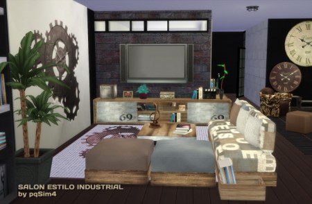 Industrial living at pqSims4 » Sims 4 Updates