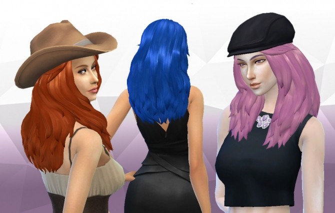 Sims 4 Renewal hair at My Stuff