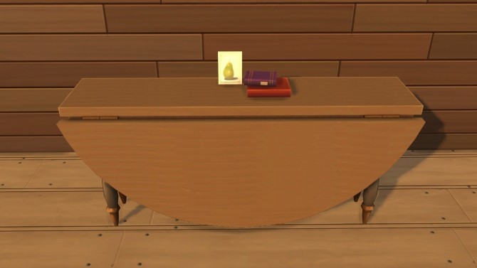 Sims 4 Natural Folded Accent Tables at Simsworkshop