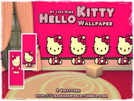 Kitty Wallpaper at Lisa Sims