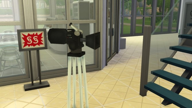 Sims 4 Film Camera by aaTmaHira at Mod The Sims