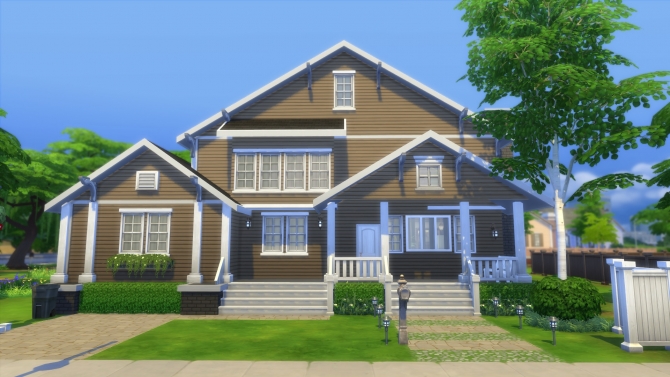 4356 Wisteria Lane house by CarlDillynson at Mod The Sims » Sims 4 Updates